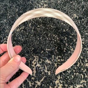 Pink Burberry Headband